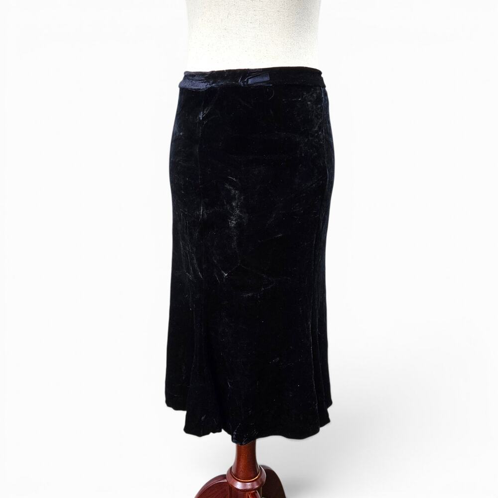 Vintage Betsey Johnson Velvet Skirt Whimsigoth Y2k/90's - Small - Picture 2 of 5
